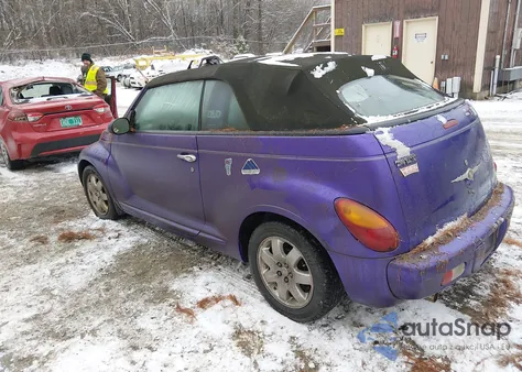 2005 Chrysler Pt Cruiser Touring from USA, damaged, VIN 3C3EY55E15T290344
